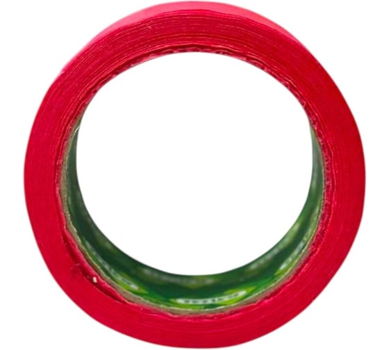 Малярная лента клейкая (скотч бумажный) GAVIAL 25мм х25м, цвет Красный 360 1