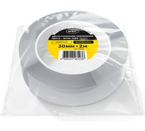 Многоразовая двухсторонняя прозрачная крепежная лента WBZ скотч NANO tape 2м x 3см, 1мм, , 700425