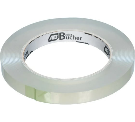 Двусторонняя прозрачная акриловая лента Adolf Bucher AB PROFF, 12 мм х 10 м 50.3112.EU 1