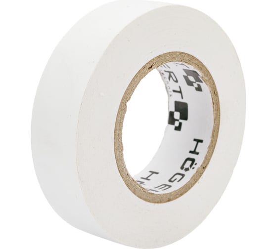 Изоляционная лента Hogert Technik 0,13x19 мм, 20 м, белая HT1P285
