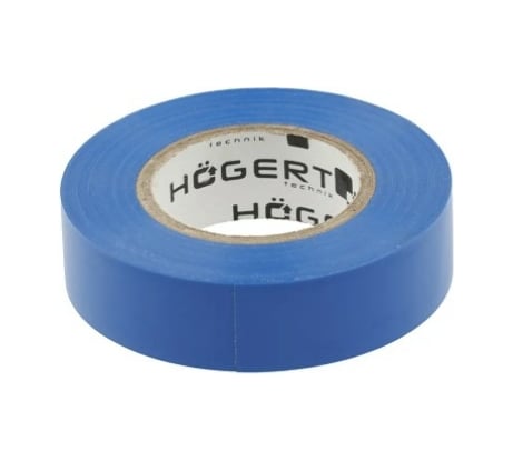 Изоляционная лента Hogert Technik 0,13x19 мм, 20 м, синия HT1P283