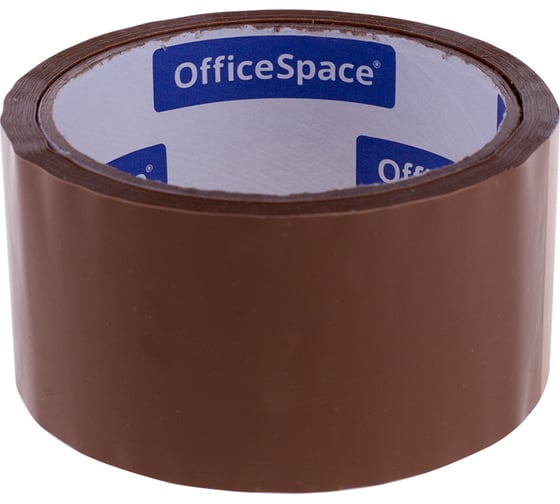 Упаковочная клейкая лента OfficeSpace 48 мм х 40 м, 38 мкм, темная ШК КЛ_4216