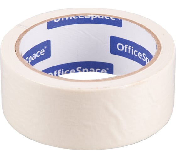 Малярная клейкая лента OfficeSpace 38 мм х 25 м ШК КЛ_18611 1