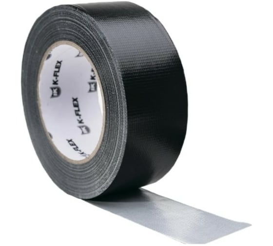 Армированная водостойкая лента K-FLEX 048-050 DUCT ТПЛ 48 мм х 50 м, черная R85NDAL4850164N