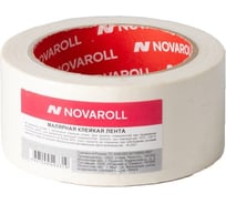 Малярная лента NOVAROLL 19 мм х 25 м, белая, инд. уп. 0115-151X