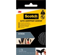 Самоклеящаяся сверхсильная застежка SCOTCH RF6761076 черная, 25 мм x 1 м 7100151770