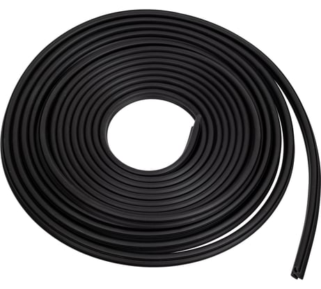 Уплотнительный профиль ТДВ для окон ПВХ, аналог REHAU, цвет черный 1501020