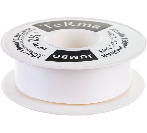 ФУМ лента Terma JUMBO 2 1/2", 10 м х 19 мм х 0.2 мм 20154