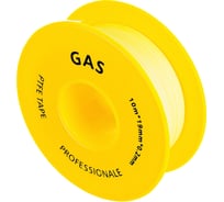 ФУМ лента для газа Terma GAS, 10 м х 19 мм 20157