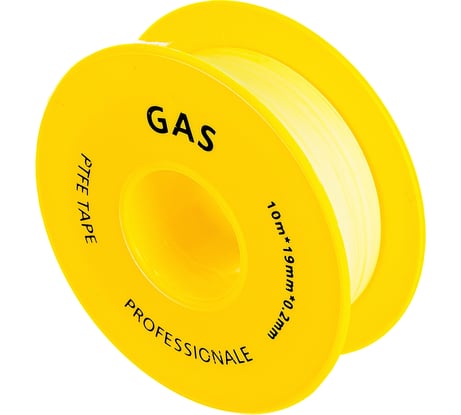 ФУМ лента для газа Terma GAS, 10 м х 19 мм 20157