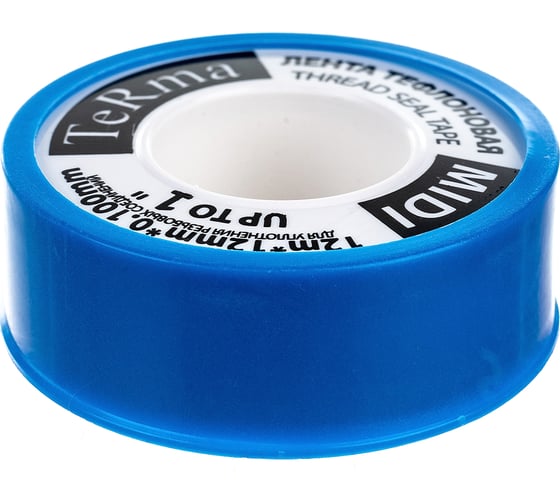 ФУМ лента Terma MIDI, 1", 12 м х 12 мм х 0.1 мм 20152