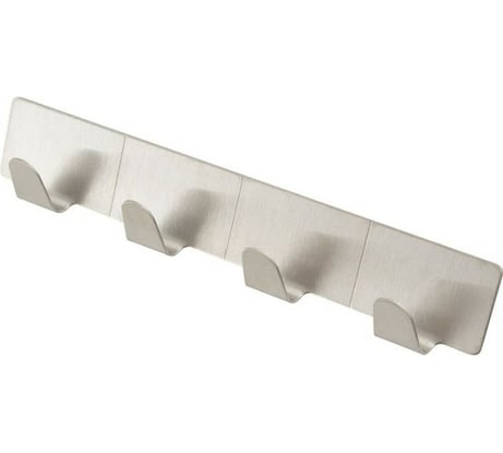 Вешалка с 4-мя крючками на самоклеящейся основе Рыжий кот SSH-02 008228