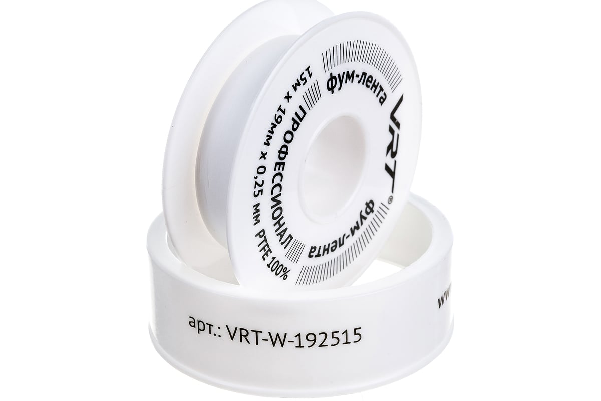 ФУМ лента для воды VRT 19 мм х 0,25 мм х 15 м 530754 - выгодная цена ...