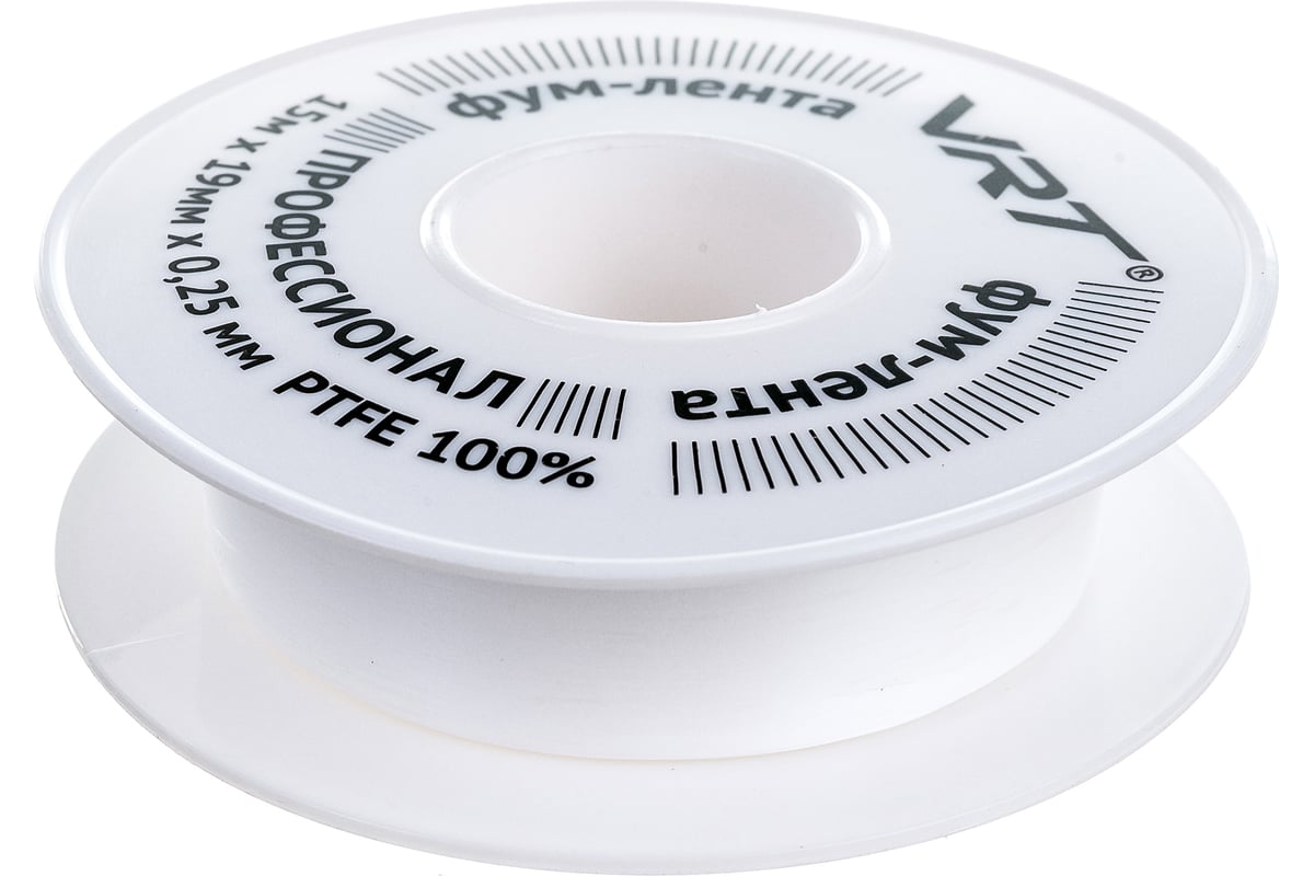 ФУМ лента для воды VRT 19 мм х 0,25 мм х 15 м 530754 - выгодная цена ...