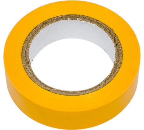 Изолента OXCRAFT ПВХ, 15 мм х 10 м, желтая PO000147794