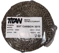 Термолента Terminator Titan SST Carbon 3016, 30ммх16м, углеродистое стекловолокно, карбон 2001999