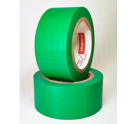 Разметочная клейкая лента Brandtape зеленая 50мм_33м 4631178853875