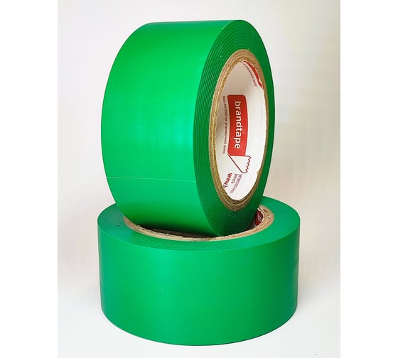 Разметочная клейкая лента Brandtape зеленая 50мм_33м 4631178853875 1