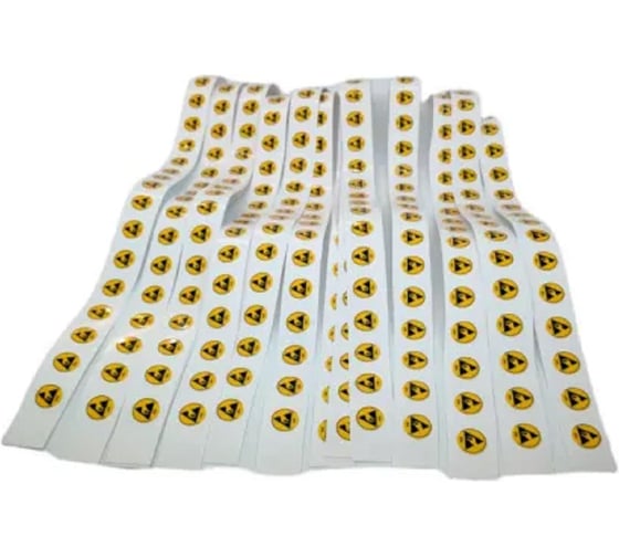 Самоклеющиеся этикетки НПО ДиОД с символом EPA, круглые, диаметр 10мм. 250 шт. уп, 4610391616580 1