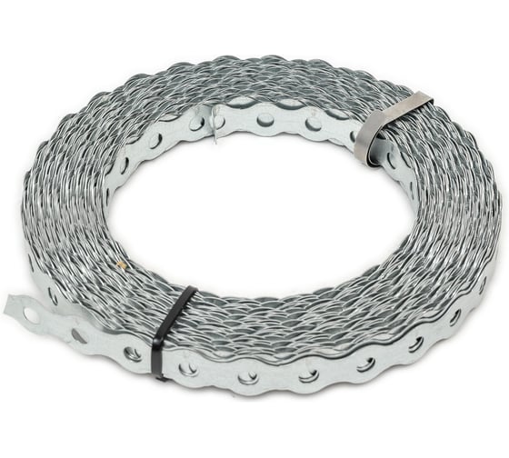 Перфорированная лента волна, 0.55x17 мм, рулон 25 м Gigant GPT-17-0.55 1