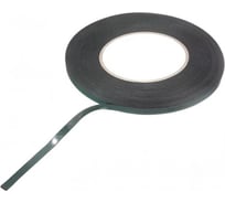 Скотч двусторонний Amperin черный вспененный с зеленой защитной лентой толщина 0.5мм ширина 3мм 10м 61305