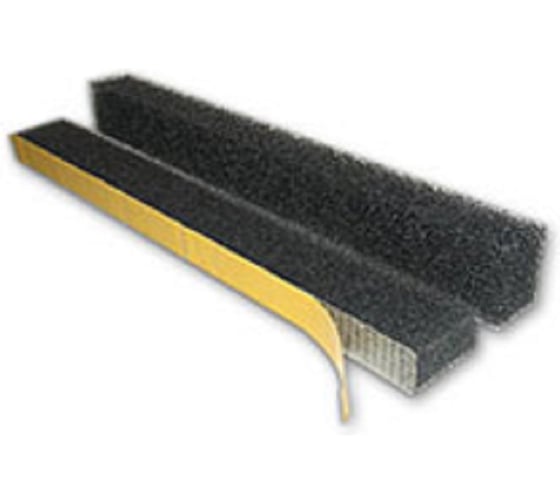 Уплотнитель универсальный кровельный РуфИзол ППУ 30 мм х 50 мм х 1 м., самоклеящийся, комплект 10шт Виш УУс3050х1_Виш 1