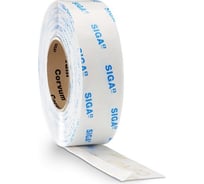 Пароизоляционная лента для проклейки монтажного проема при установке деревянных окон Siga Corvum 12/48 мм x 25 м внутри помещения (без перфорации) 5200-124825