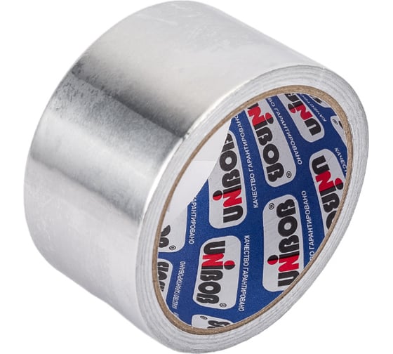 Алюминиевая клейкая лента Unibob 50 мм х 10 м 211749