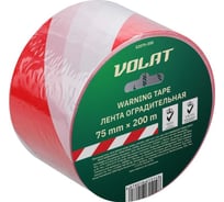 Лента оградительная ВОЛАТ 75ммх200м 52075-200