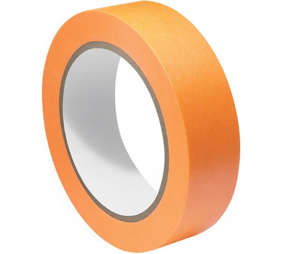 Лента малярная LUCKY WASHI бумажная экстратонкая, золотая, до 120 УФ-60дней, размер 30мм х 50м 493630L 1