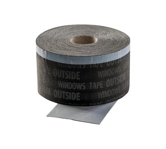 Лента монтажная SOUDAL самоклеящаяся пароизоляционная внешняя WINTAPE UV+ TOTAL, 100 mm x 25 m 199071 1
