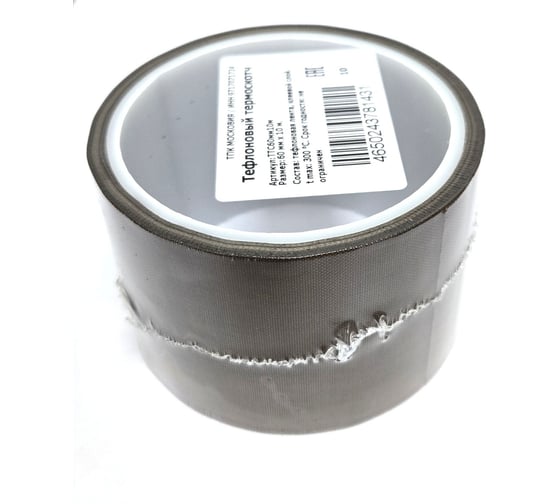 Тефлоновый термоскотч ТПК «Московия» ТТС60мм10м 1