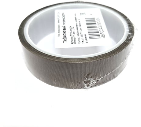 Тефлоновый термоскотч ТПК «Московия» ТТС25мм10м