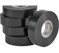 Изолента UCD профессиональная ПВХ 0, 19х19мм, 20м, черная 25шт 0192025 UCD0192025