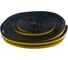 Самоклеящийся уплотнитель ZOOM Classic D (9х7.5 мм; черный; 10 м) 02-2-4-153 4
