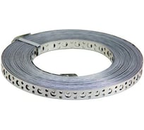 Лента STALMAX LP-V 12х0,55 (25м) монтажная перфорированная прямая (арт. 10828) оц. сталь (уп. 5 шт) 10828-023