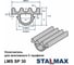 Уплотнитель STALMAX LMS SP 30 для монтажного С-образного профиля шириной 30 мм (арт. 10544) резина (уп. 1 шт (50 метров)) 10544-023 6