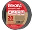 Изолента РЕКОРД 19мм х 20м х 0,13мм, черный 24412 1