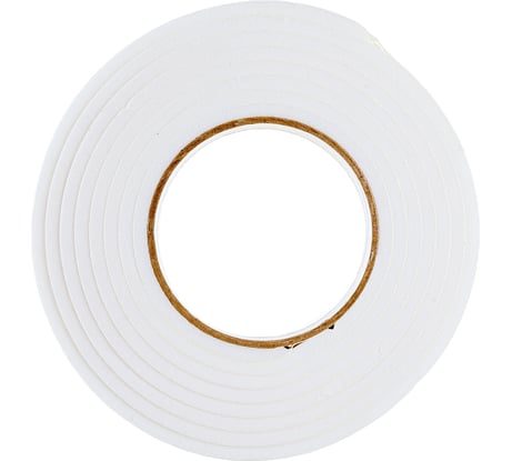 Уплотнительная прокладка ТДВ из изолона, белый, 9 м 1501012
