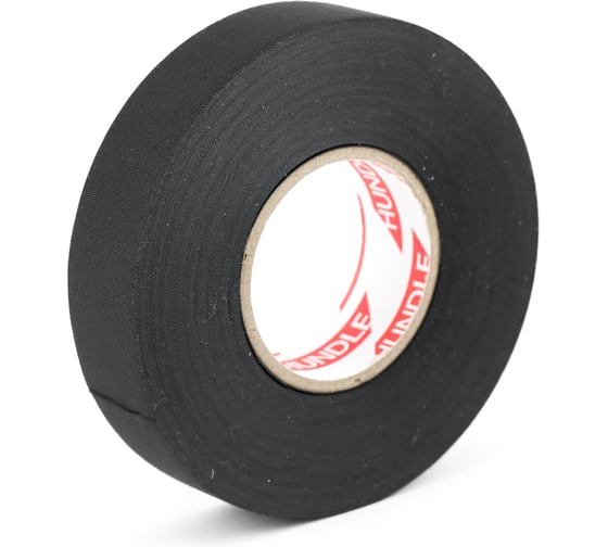 Изоляционная лента Hundle ширина 19мм, длина 25м, цвет черный, коробка (120 рул) ChFT19-25-BLK-C-6