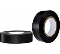 Изоляционная лента Hundle ширина 19мм, длина 20м, цвет черный, коробка (200 рул) PVCT105G19-20-0.1-BLK-C-6