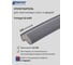 Уплотнитель KOMFORT москитные системы Schlegel Q-LON для окон и дверей ПВХ QL-4465 серый 250 м УПШ2С250 2