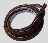 Уплотнитель фетр щёточный KOMFORT москитные системы 7х6 на клею коричневый 150 м УФШ8017