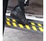 Противоскользящая лента Mehlhose GmbH цвет тип Формуемый (на алюминиевой основе для неровной поверхности) среднее зерно 60 Grit цвет черно-желтый износостойкость 1 млн шагов 150 мм х 18,3 м M2WR150183 6