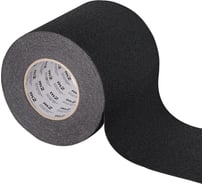 Противоскользящая лента Mehlhose GmbH цвет тип Формуемый (на алюминиевой основе для неровной поверхности) среднее зерно 60 Grit цвет черно-желтый износостойкость 1 млн шагов цвет черный 75 мм х 18,3 м M2SR150183