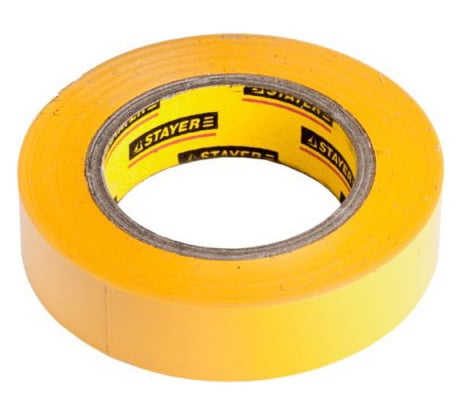 Изолента "PROFI" желтая ПВХ (15 мм х 10 м; 0.18 мм) Stayer 12292-Y-15-10