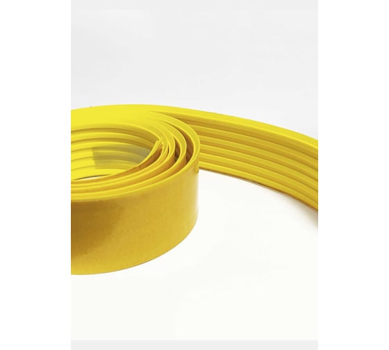 Самоклеящаяся противоскользящая резиновая лента ЗАО МОНА 29мм x 6м, желтая 4010296