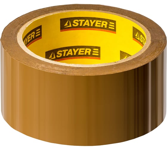 Лента клеящая упаковочная (48 ммх60 м) STAYER 1207-50