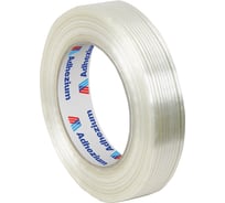 Клейкая лента армированная стекловолокном Adhezium (продольное) SR1120 50 мм х 50 м, ИУ 109843