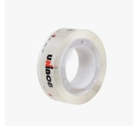 Клейкая лента Unibob канцелярская UNIBOB 15 мм х 10 м (прозрачная) 10 шт/упак. 51330